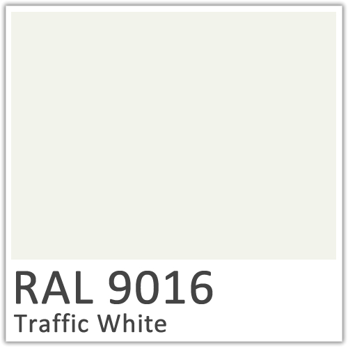 RAL 9016 Traffic White non-slip Flowcoat